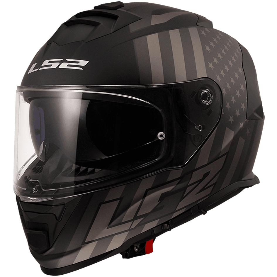 FF800 STORM II - FLAG - MATT BLACK GREY