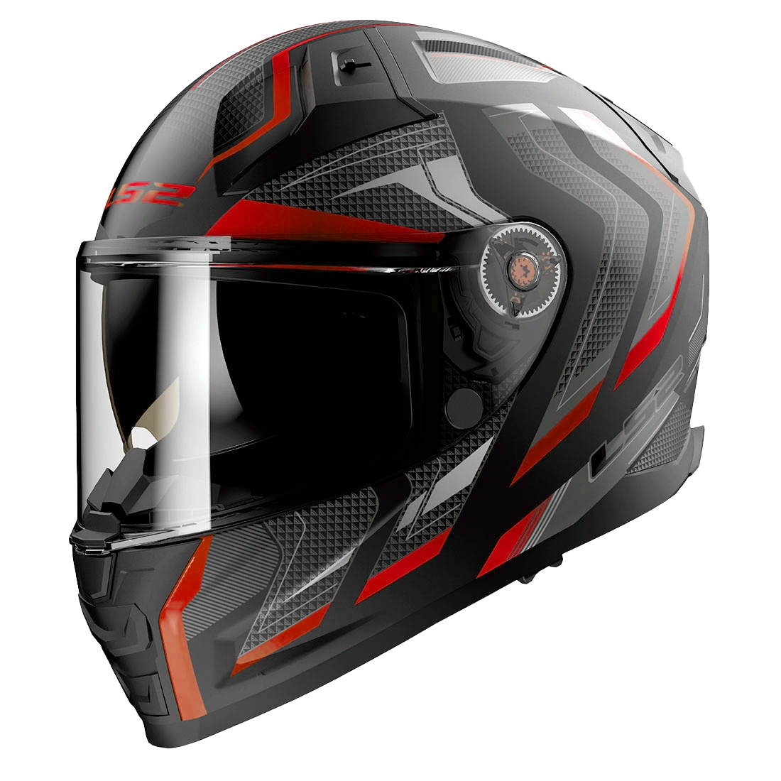FF811 VECTOR II - ALIZER - MATT BLACK RED