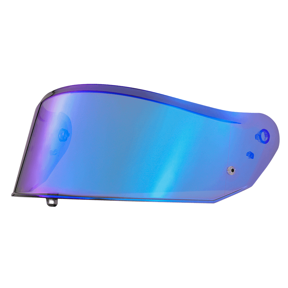 VISOR FF808 ELECTRIC SPRAY BLUE