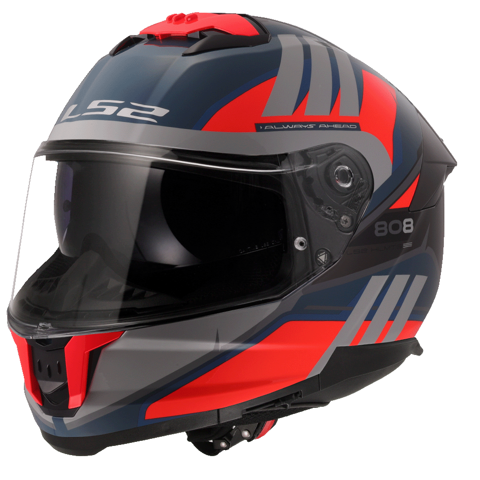 FF808 STREAM II - ELECE2 - MATT BLUE NEON ORANGE