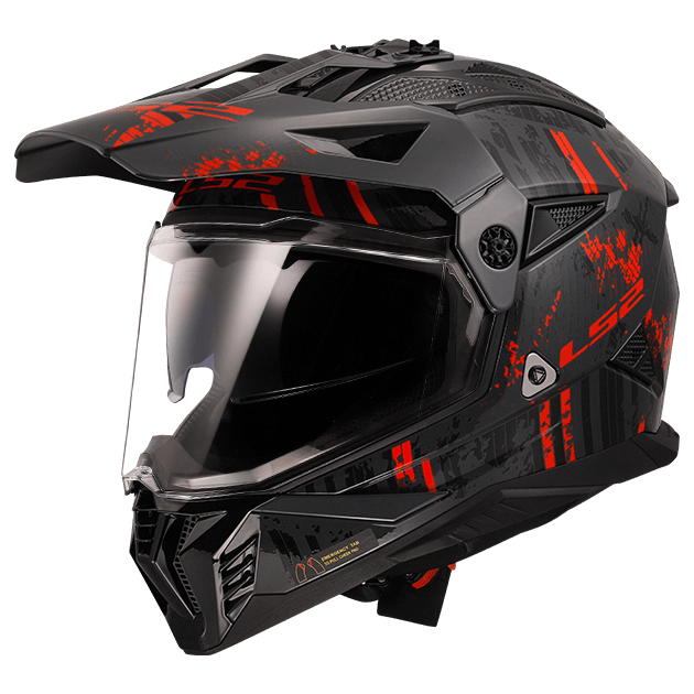 MX702 PIONEER II - CRAZY - BLACK RED