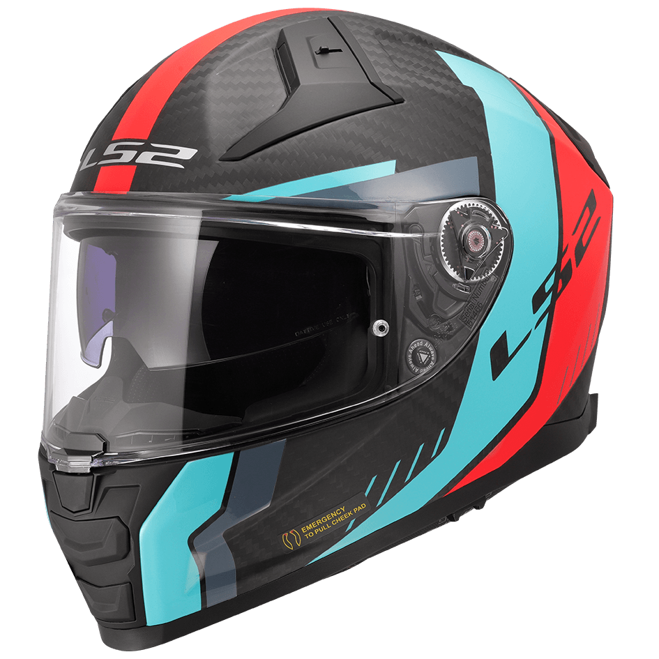 FF811 VECTOR II CARBON - GRID - RED CYAN