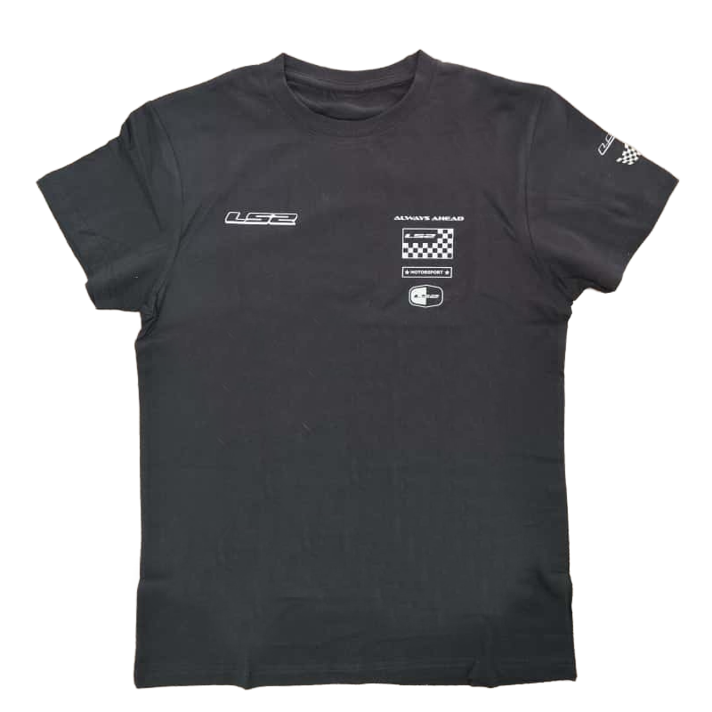 REMERA CLUB - ESTAMPADA - NEGRA