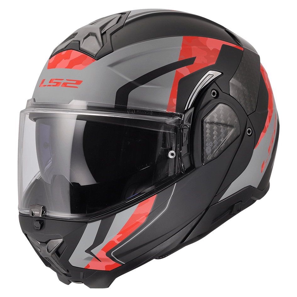 FF910 ADVANT X - GLIDE - MATT BLACK GREY RED