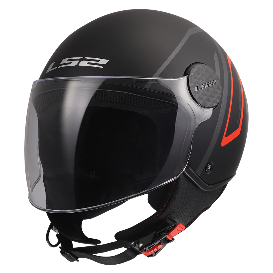 OF558 SPHERE LUX II -  MINIM - MATT BLACK RED