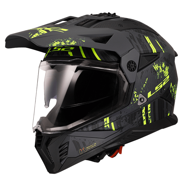 MX702 PIONEER II - CRAZY - BLACK H-V YELLOW