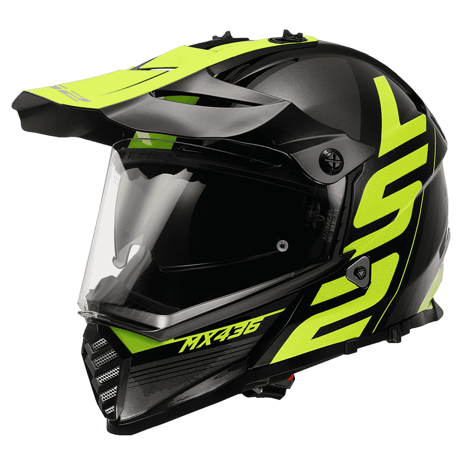 MX436 PIONEER - ADVENTURER - MATT BLAK YELLOW