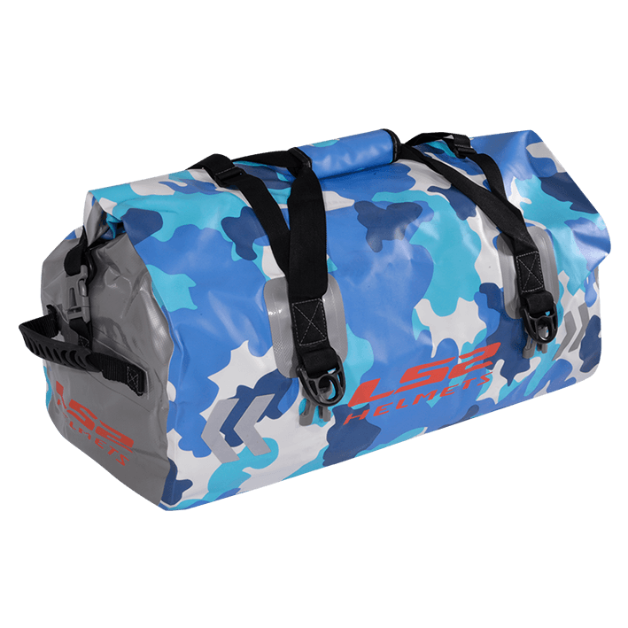 BOLSO IMPERMEABLE 65LTS CAMOUFLAGE BLUE